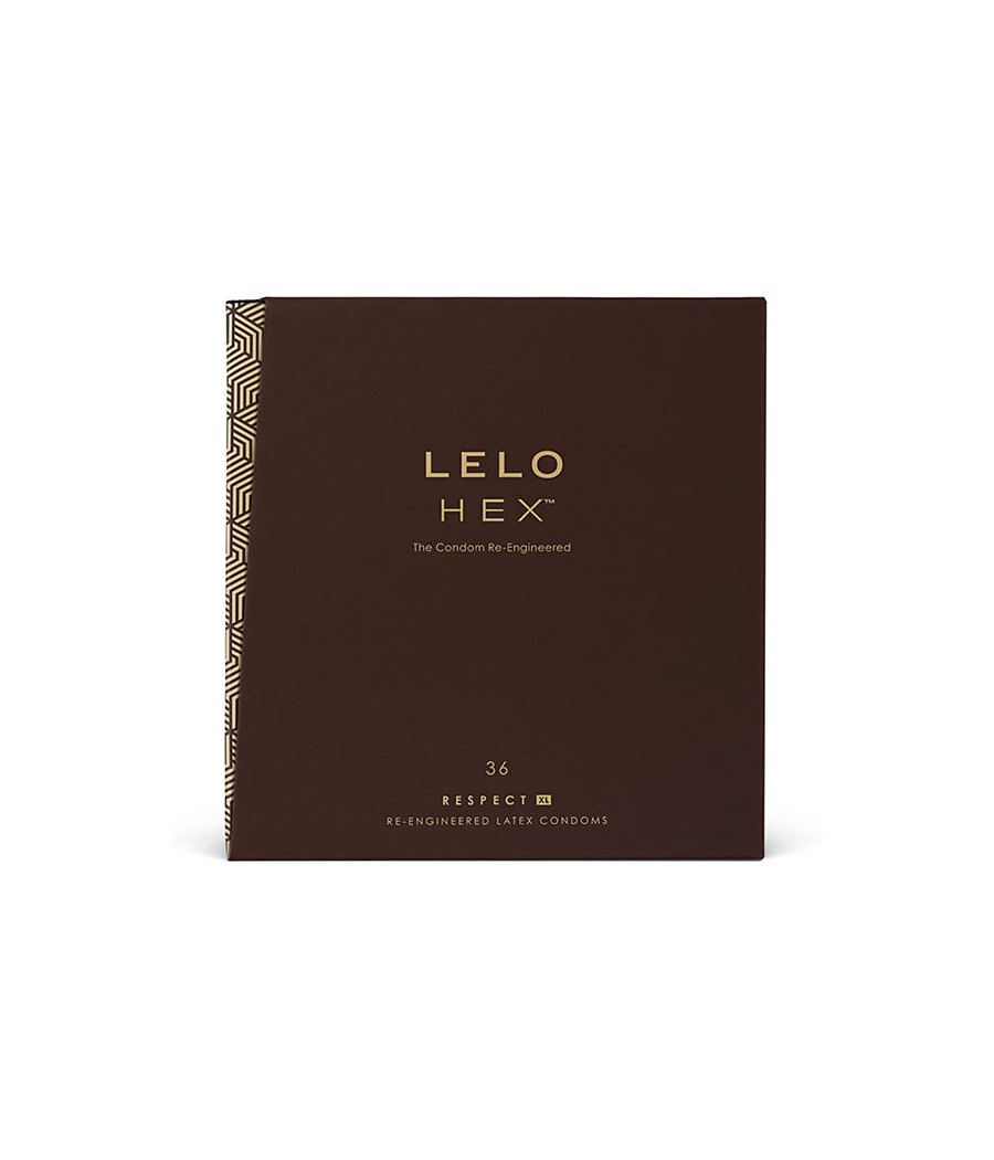 TengoQueProbarlo LELO - HEX PRESERVATIVO RESPECT XL 36 PACK LELO  Anticonceptivos y Preservativos Talla XXL