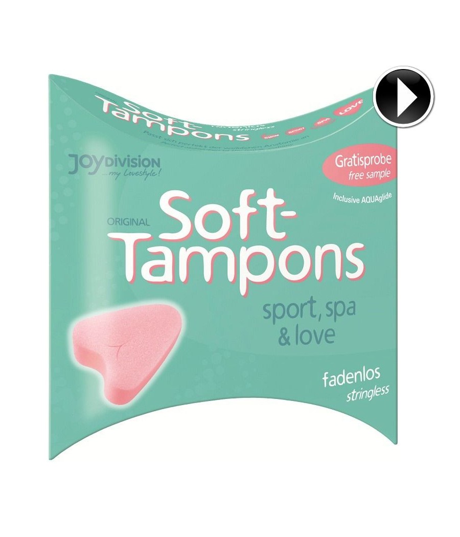 TengoQueProbarlo SOFT-TAMPONS TAMPONES ORIGINALES LOVE / 1UD JOYDIVISION SOFT-TAMPONS  Tampones Menstruales