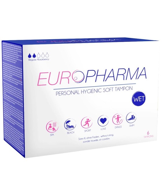EUROPHARMA TAMPONS TAMPONES ACTION 6 UNIDADES