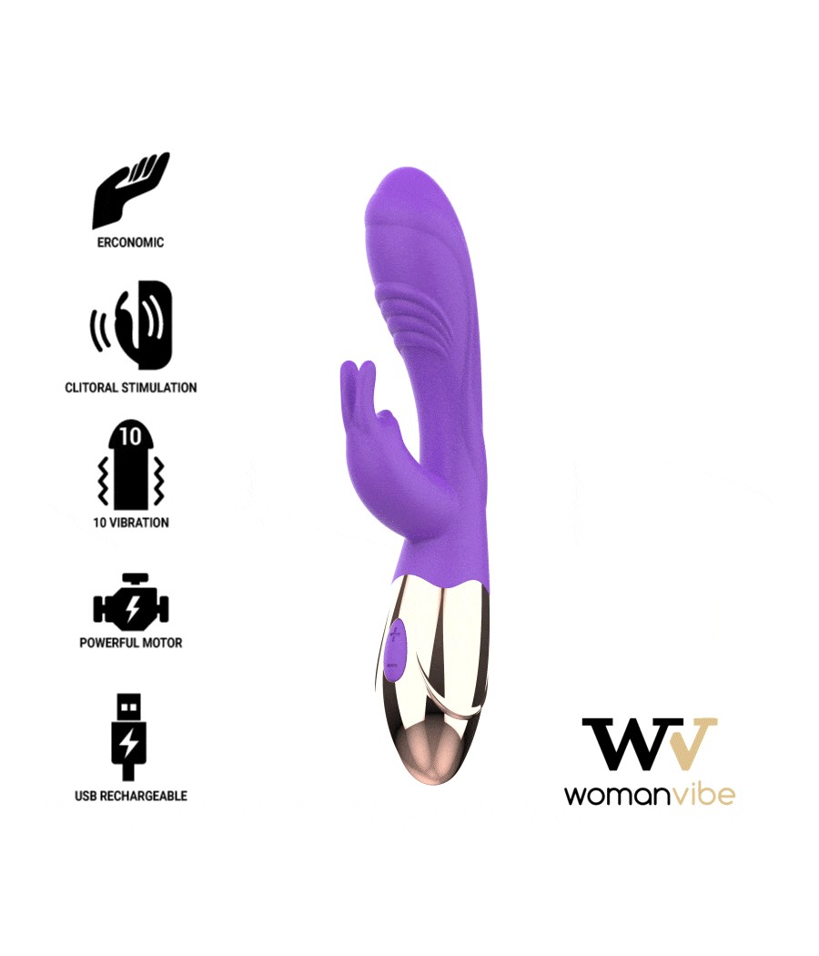 TengoQueProbarlo WOMANVIBE - VIORA VIBRADOR RECARGABLE SILICONA WOMANVIBE  Vibradores para Mujer