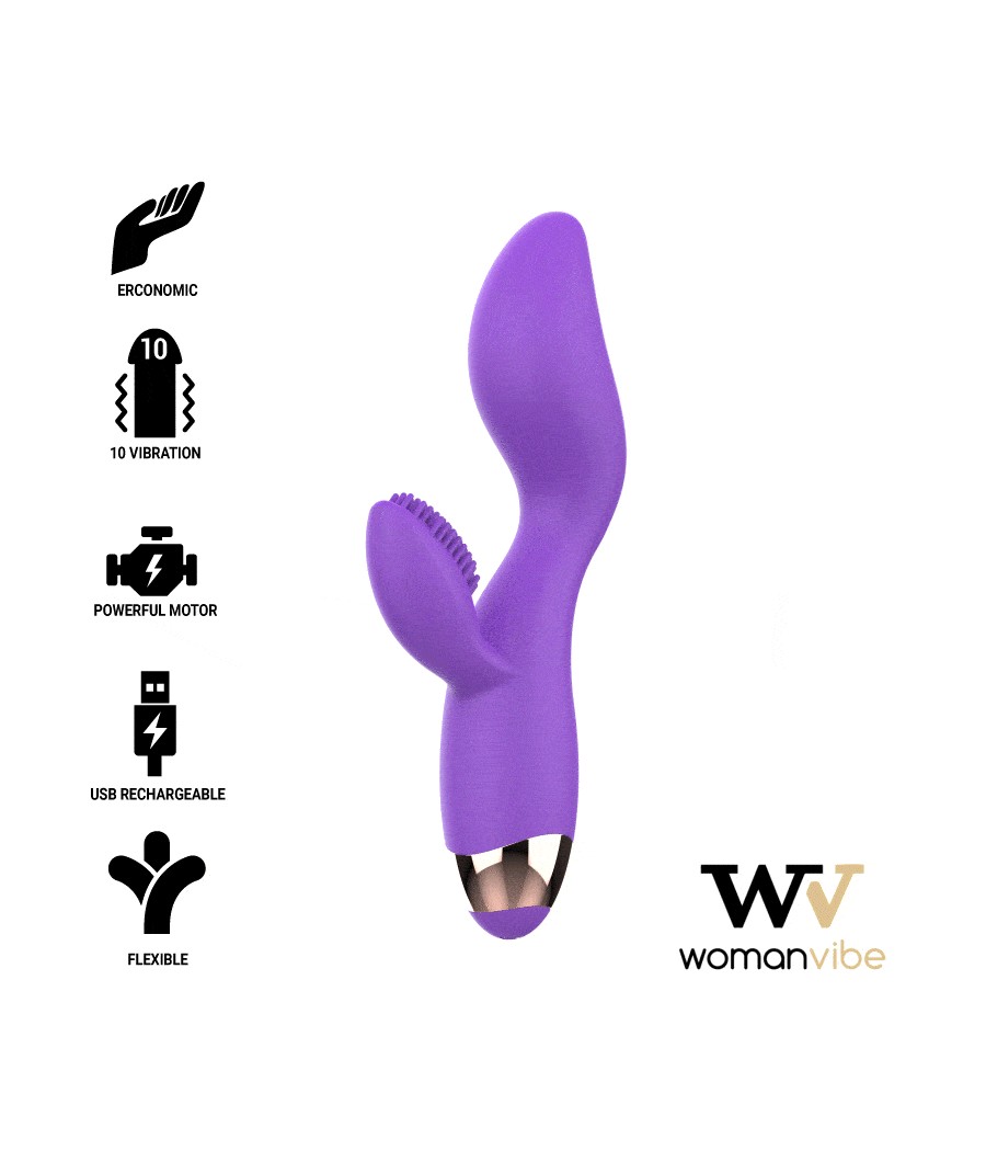 TengoQueProbarlo WOMANVIBE - DONNA VIBRADOR SILICONA RECARGABLE WOMANVIBE  Vibradores para Mujer