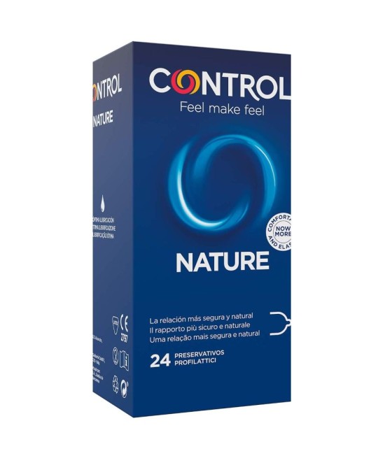 TengoQueProbarlo CONTROL - ADAPTA NATURE PRESERVATIVOS 24 UNIDADES CONTROL CONDOMS  Anticonceptivos y Preservativos Naturales