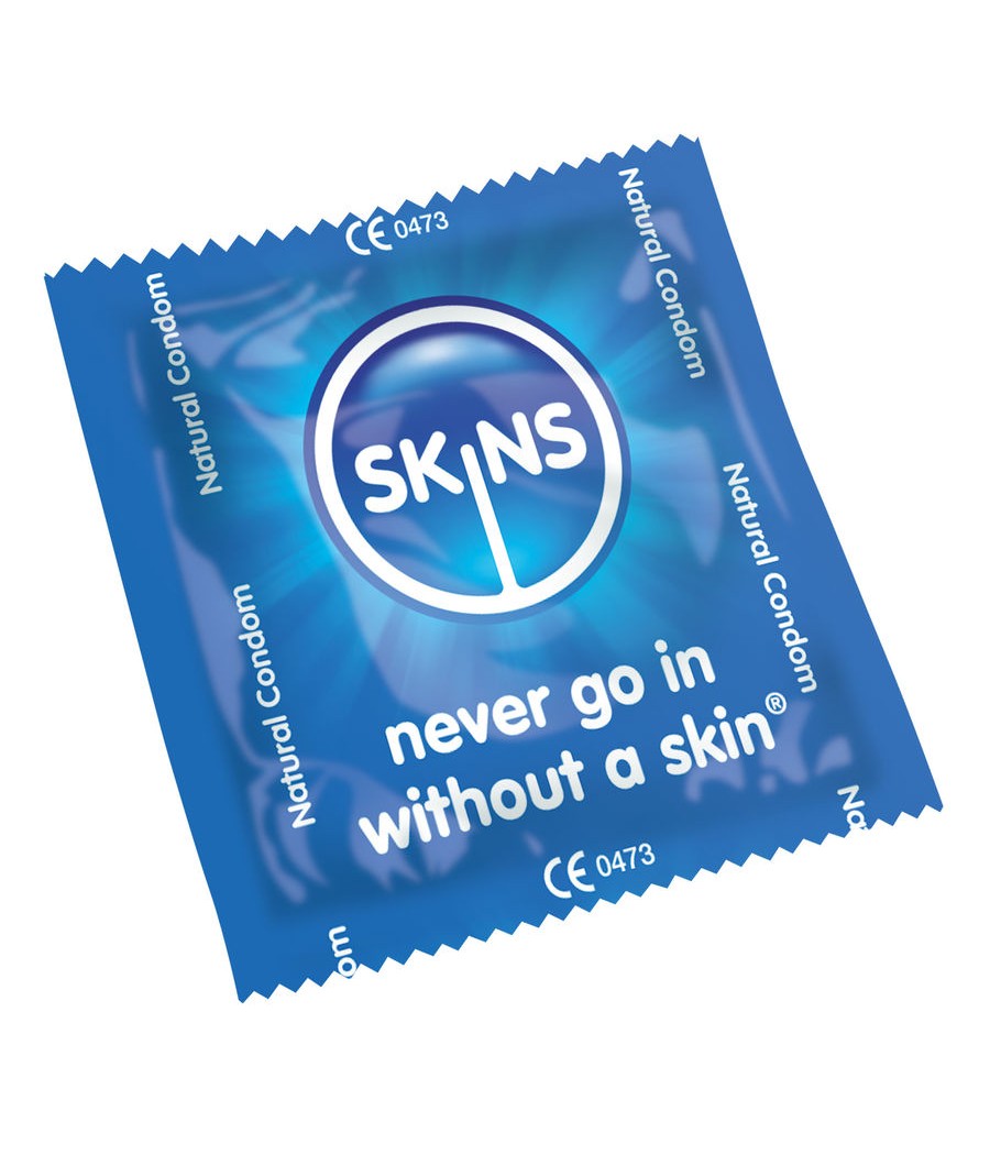 TengoQueProbarlo SKINS - PRESERVATIVO NATURAL PACK 12 UDS SKINS  Anticonceptivos y Preservativos Naturales