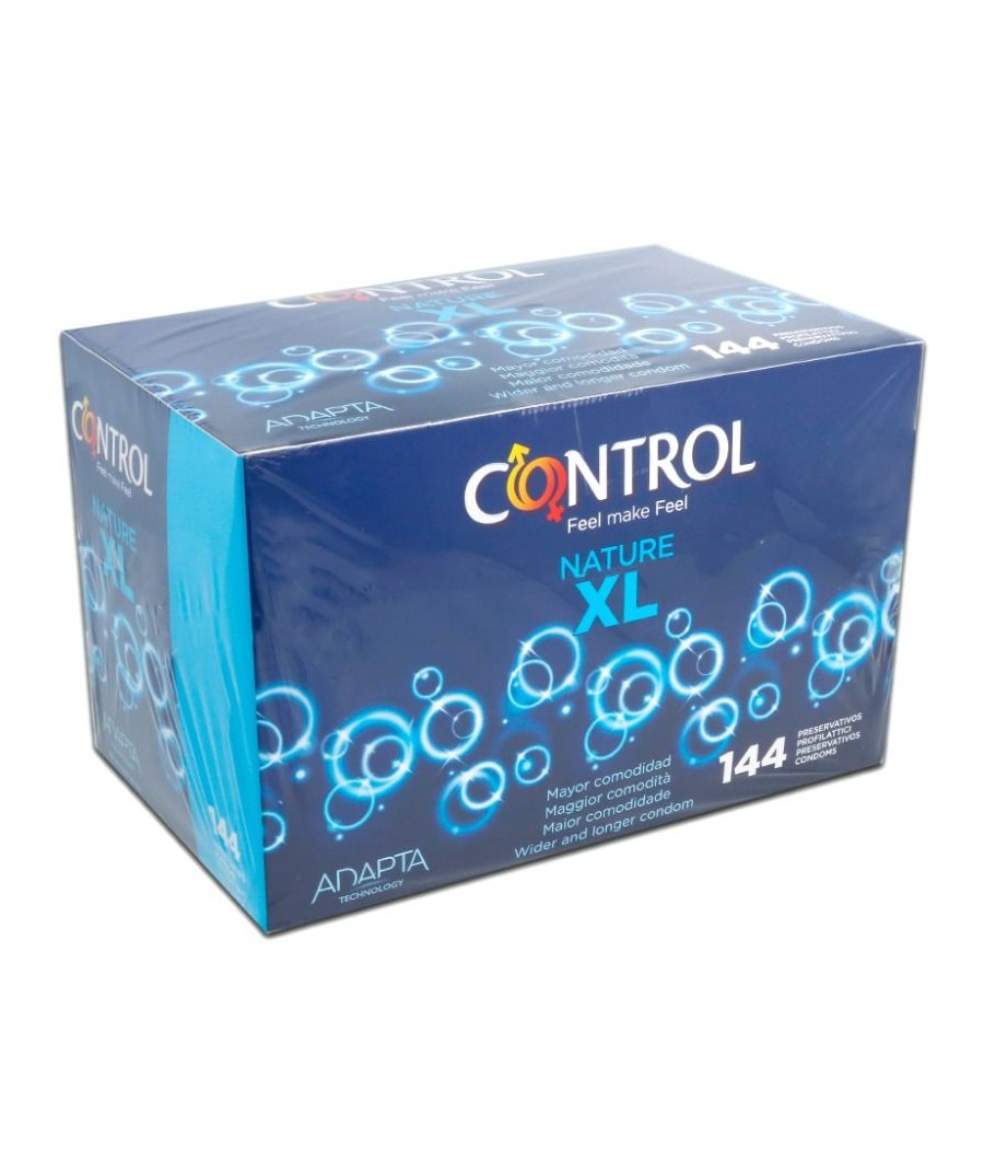 TengoQueProbarlo CONTROL - NATURE XL 144 UNIDADES CONTROL CONDOMS  Anticonceptivos y Preservativos Naturales