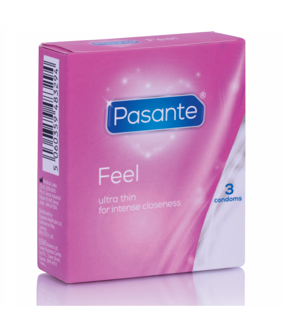 TengoQueProbarlo PASANTE - PRESERVATIVOS SENSITIVE ULTRAFINO 3 UNIDADES PASANTE  Anticonceptivos y Preservativos Especiales