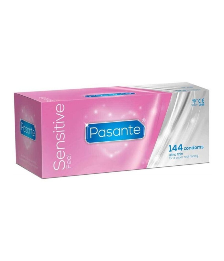 TengoQueProbarlo PASANTE - PRESERVATIVOS SENSITIVE ULTRAFINO 144 UNIDADES PASANTE  Anticonceptivos y Preservativos Especiales