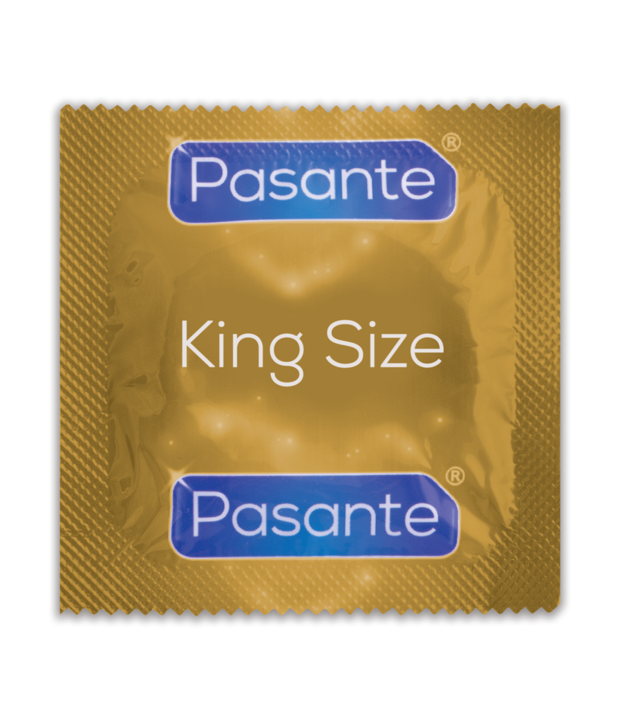 TengoQueProbarlo PASANTE - PRESERVATIVOS KING MS LARGOS Y ANCHOS 3 UNIDADES PASANTE  Anticonceptivos y Preservativos Talla XXL
