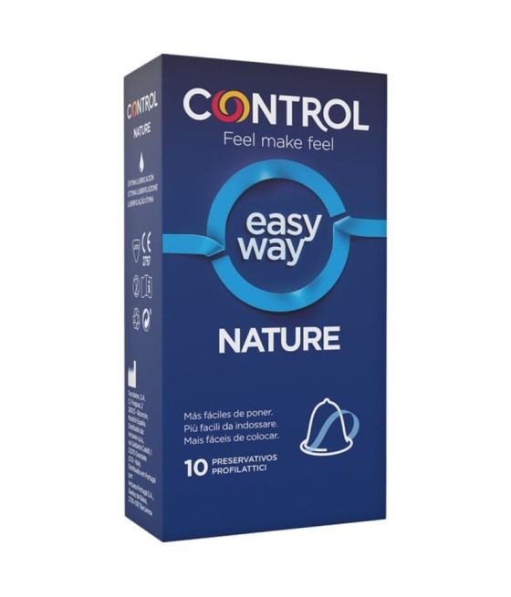 TengoQueProbarlo CONTROL - NATURE EASY WAY 10 UNIDADES CONTROL CONDOMS  Anticonceptivos y Preservativos Naturales