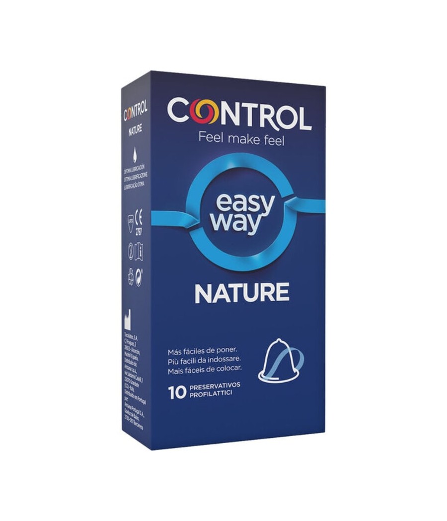 TengoQueProbarlo CONTROL - NATURE EASY WAY 10 UNIDADES CONTROL CONDOMS  Anticonceptivos y Preservativos Naturales