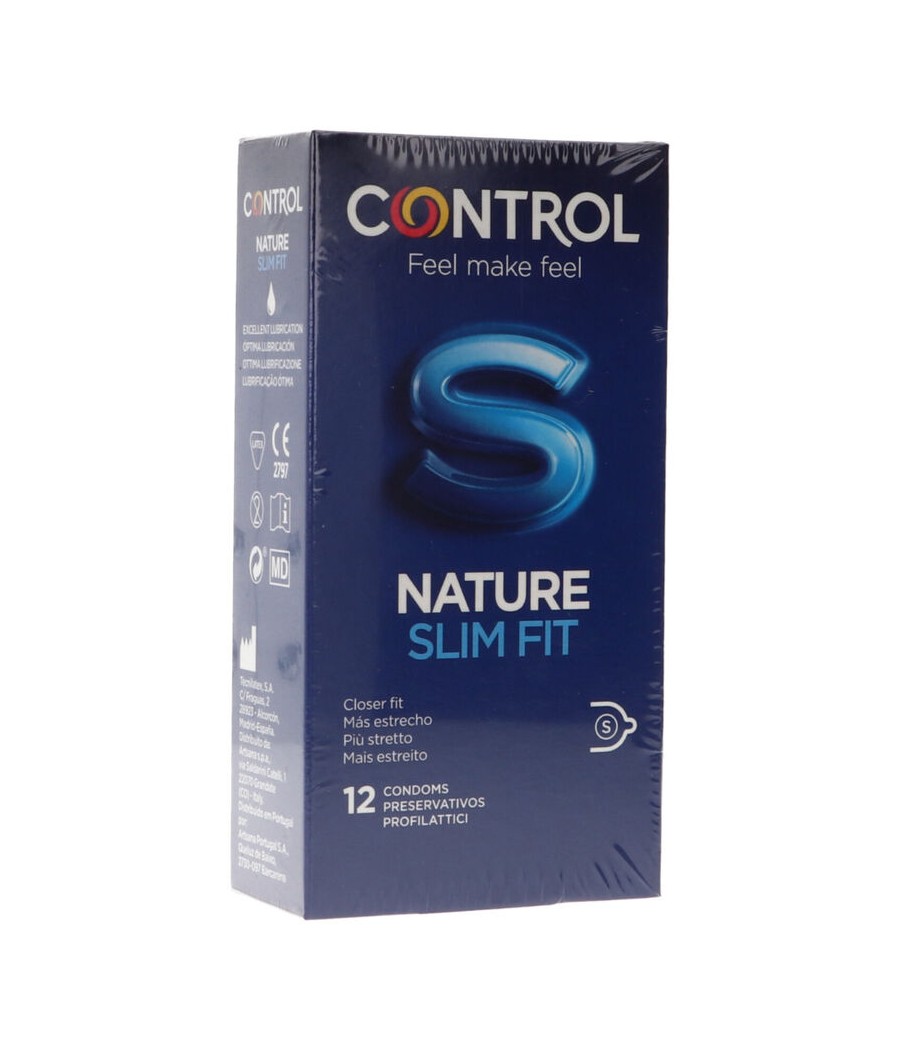TengoQueProbarlo CONTROL - NATURE SLIM FIT 12 UNIDADES CONTROL CONDOMS  Anticonceptivos y Preservativos Naturales