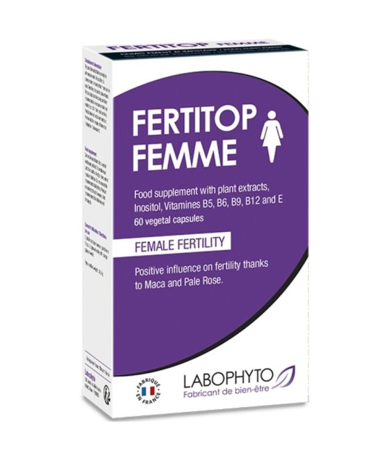 LABOPHYTO - FERTITOP WOMEN FERTILITY FOOD SUPLEMENT FEMALE FERTILITY 60 PILLS
