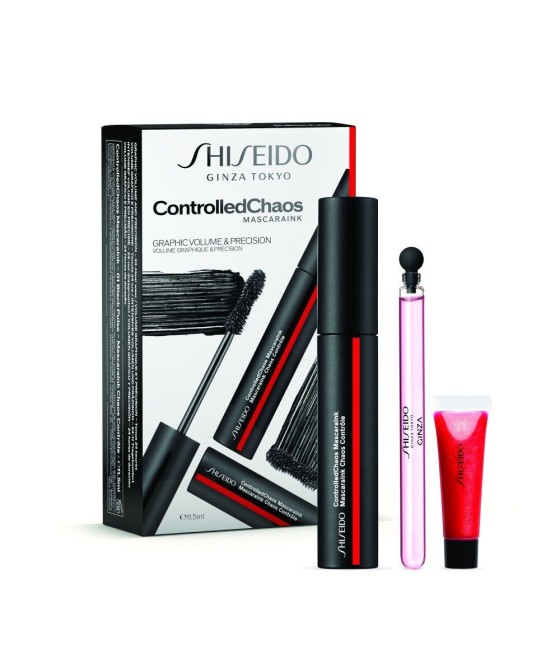 Estuche Shiseido Controlled Chaos Máscara de Pestañas + Regalo