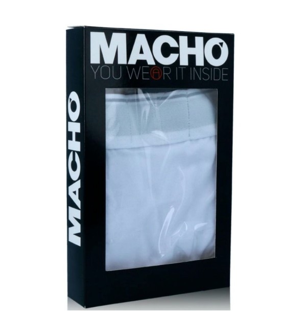 TengoQueProbarlo MACHO MC087 BOXER LARGO BLANCO TALLA L MACHO UNDERWEAR  Ropa Interior para Hombre