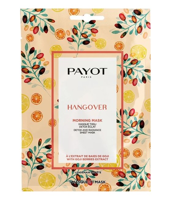 TengoQueProbarlo Payot Hangover Morning Mask Detox and Radiance Sheet Mask 1 und PAYOT  Mascarillas