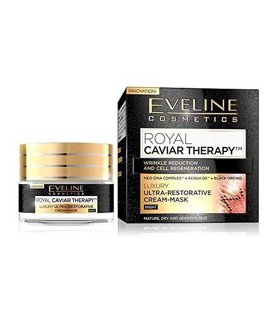 Eveline Royal Caviar Therapy Luxury Ultra Restorative Cream-Mask Night