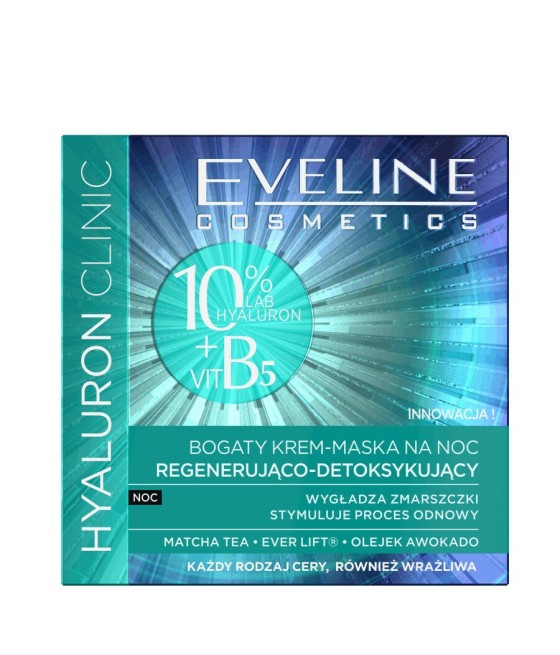 Eveline Hyaluronic Clinic B5 Regenerating and Detoxifying