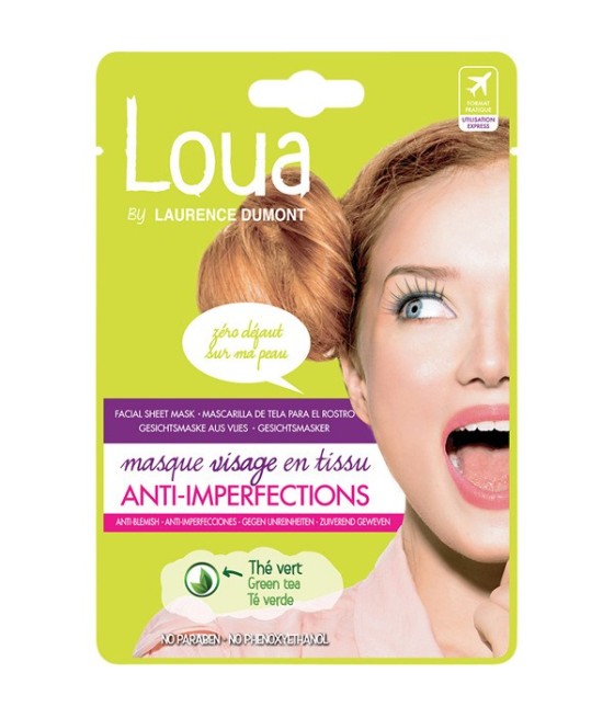TengoQueProbarlo Loua Face Sheet Mask Anti-imperfections LOUA  Mascarillas