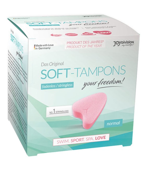 TengoQueProbarlo JOYDIVISION SOFT-TAMPONS - TAMPONES ORIGINALES LOVE / 3UDS JOYDIVISION SOFT-TAMPONS  Tampones Menstruales