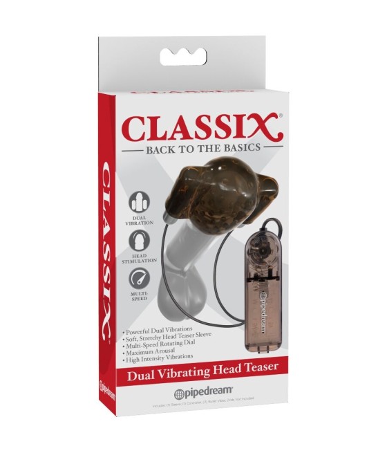 TengoQueProbarlo CLASSIX - ESTIMULADOR DOBLE CON VIBRACION CLASSIX  Estimulador de Clítoris y Succionador