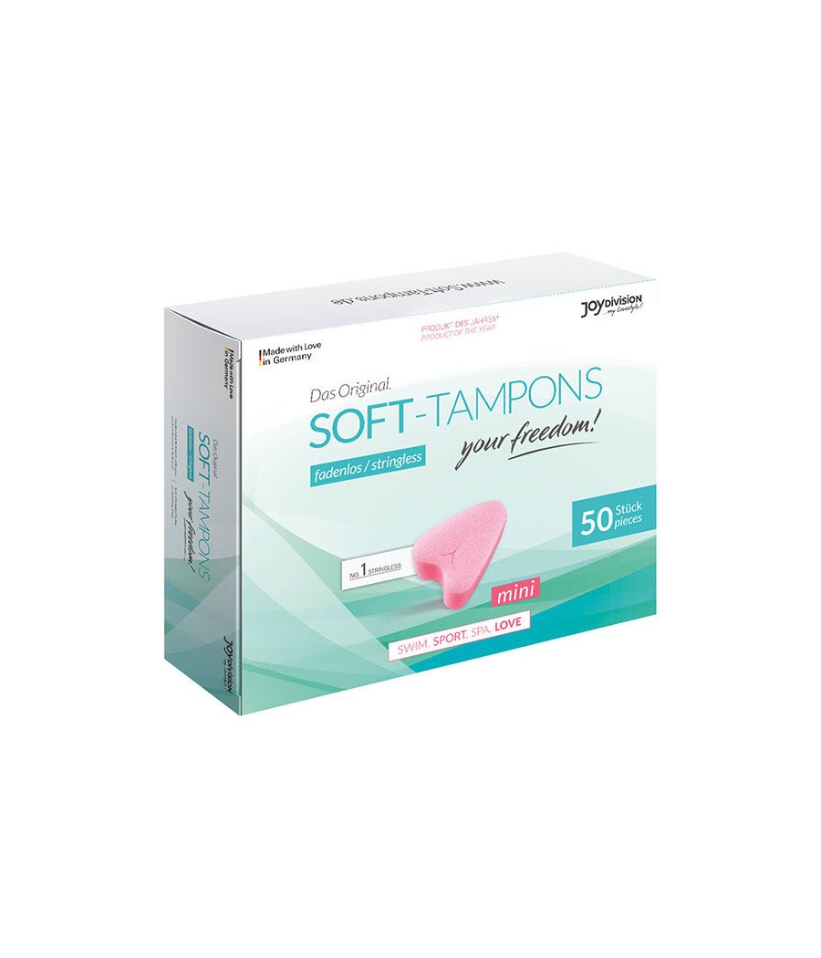 TengoQueProbarlo JOYDIVISION SOFT-TAMPONS - TAMPONES ORIGINALES MINI LOVE / 50UDS JOYDIVISION SOFT-TAMPONS  Tampones Menstruales