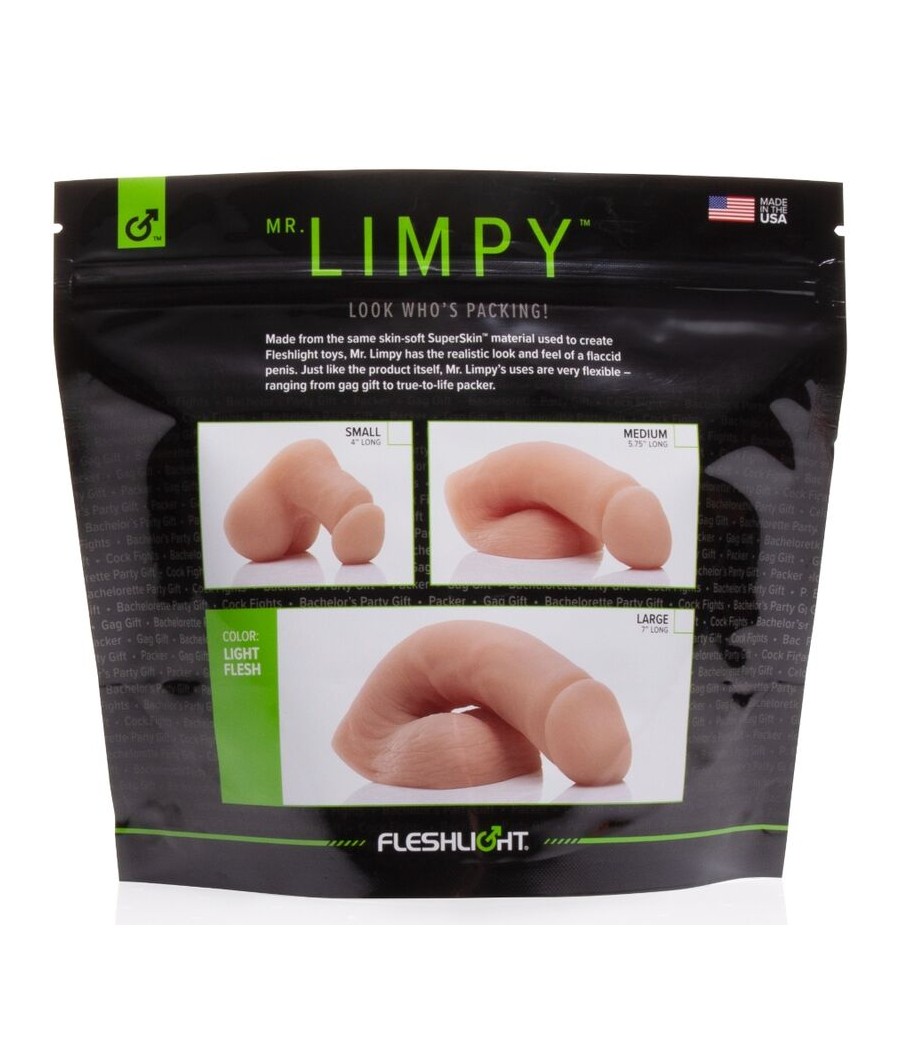 TengoQueProbarlo MR. LIMPY FLESHLIGHT - SMALL FLESHTONE MR. LIMPY  Vaginas y Anos en Lata