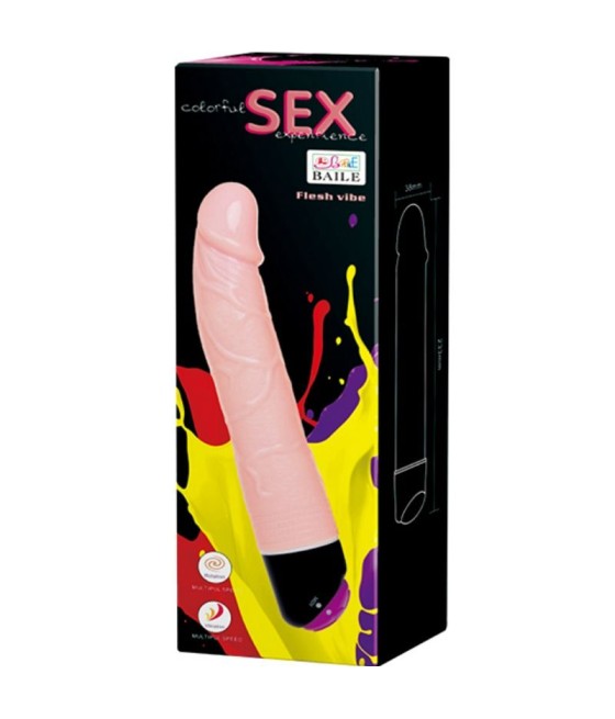 TengoQueProbarlo BAILE - COLORFUL SEX VIBRACION Y ROTACION 24 CM BAILE  Vibradores para Mujer