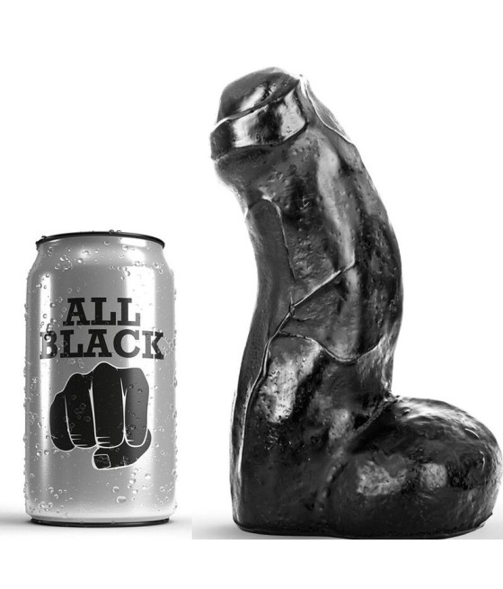 ALL BLACK - REALISTIC DONG NEGRO 17 CM
