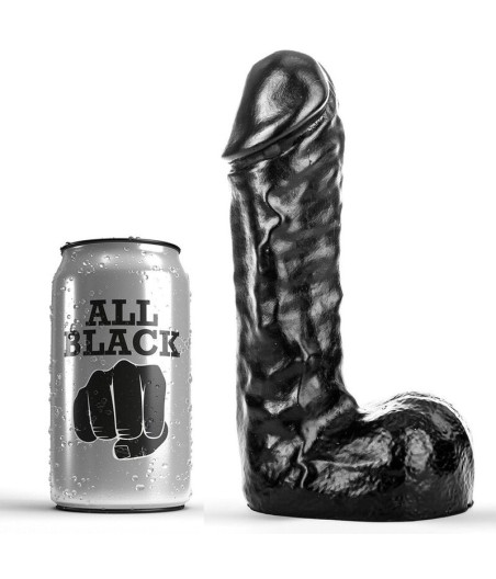 ALL BLACK DONG 19CM