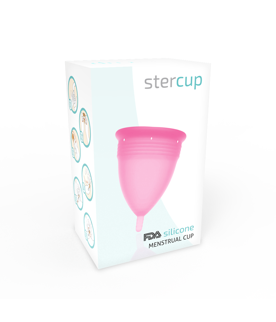 TengoQueProbarlo STERCUP - COPA MENSTRUAL FDA SILICONA TALLA S ROSA STERCUP  Copas Menstruales