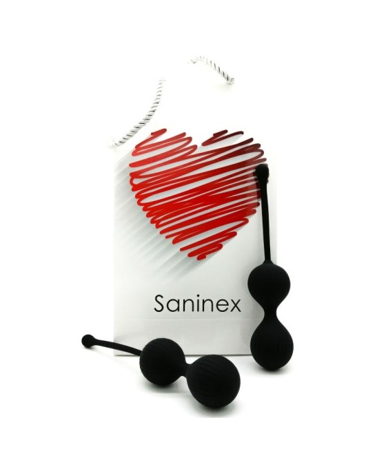 SANINEX BOLAS DOUBLE CLEVER NEGRO