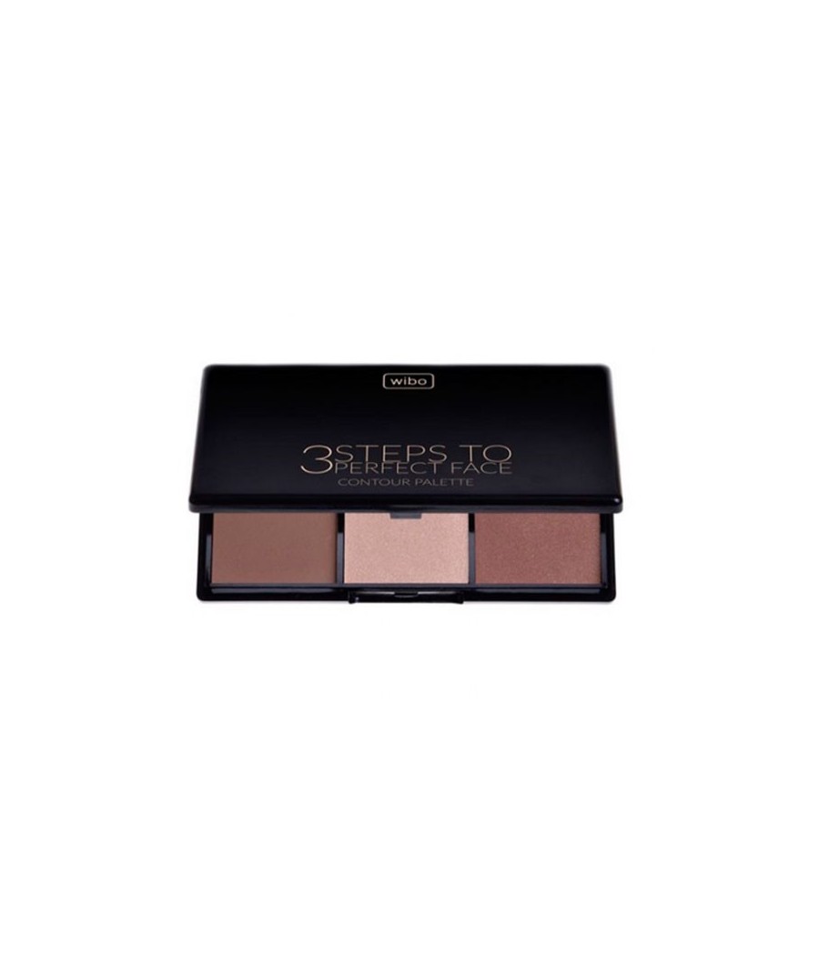 Wibo 3 Steps To Perfect Face Contour Palette