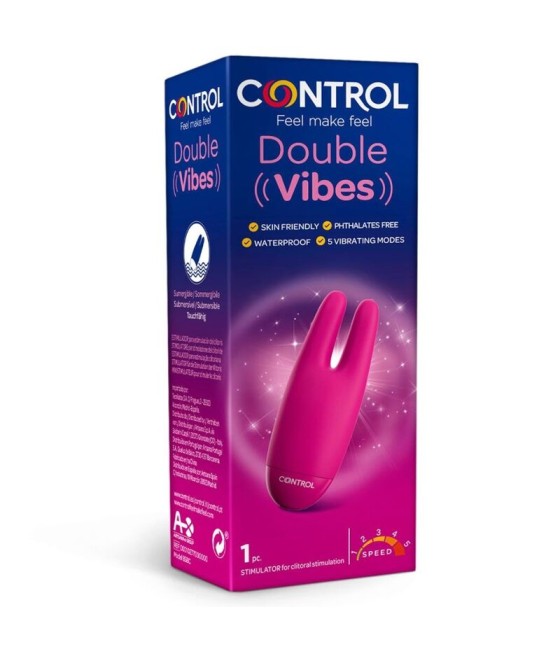 TengoQueProbarlo CONTROL - DOUBLE VIBES ESTIMULADOR CONTROL TOYS  Estimulador de Clítoris y Succionador