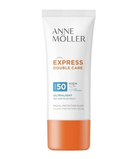TengoQueProbarlo Anne Moller Express Double Care Facial Protector Fluid SPF 50 ANNE MOLLER  Bronceado