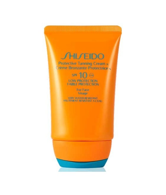 TengoQueProbarlo Shiseido Crema Protectora Bronceadora Rostro SPF 10 50 ml SHISEIDO  Protección Solar