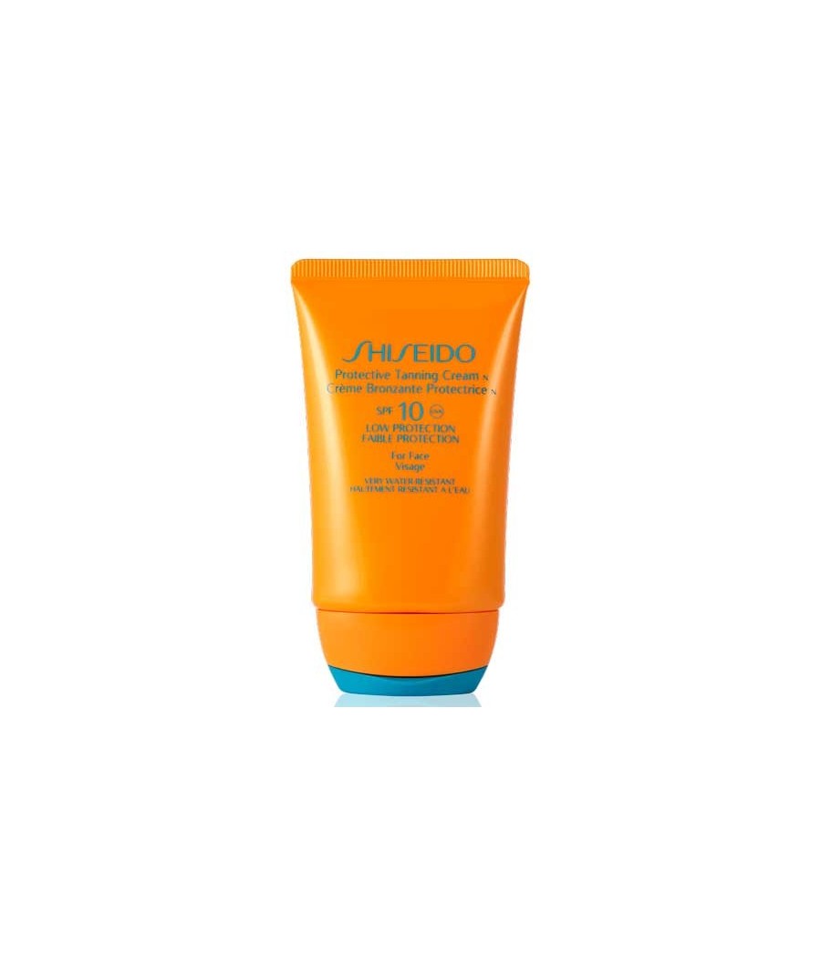 TengoQueProbarlo Shiseido Crema Protectora Bronceadora Rostro SPF 10 50 ml SHISEIDO  Protección Solar