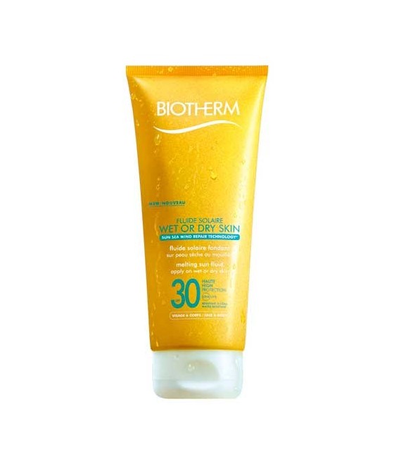Biotherm Fluide Solaire Wet or Dry Skin SPF30 200 ml