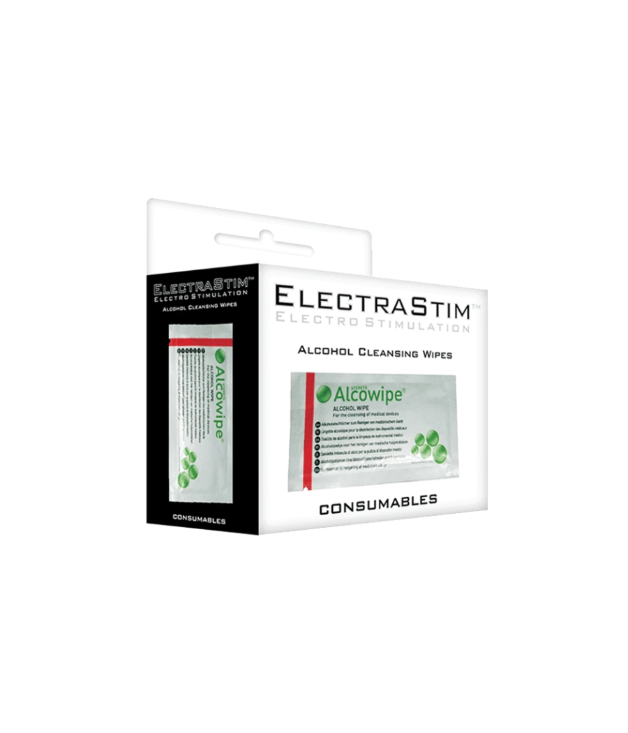 TengoQueProbarlo ELECTRASTIM - TOALLITAS ESTERILIZADORAS PACK 10 UNIDADES ELECTRASTIM  Electroestimulación Sexual