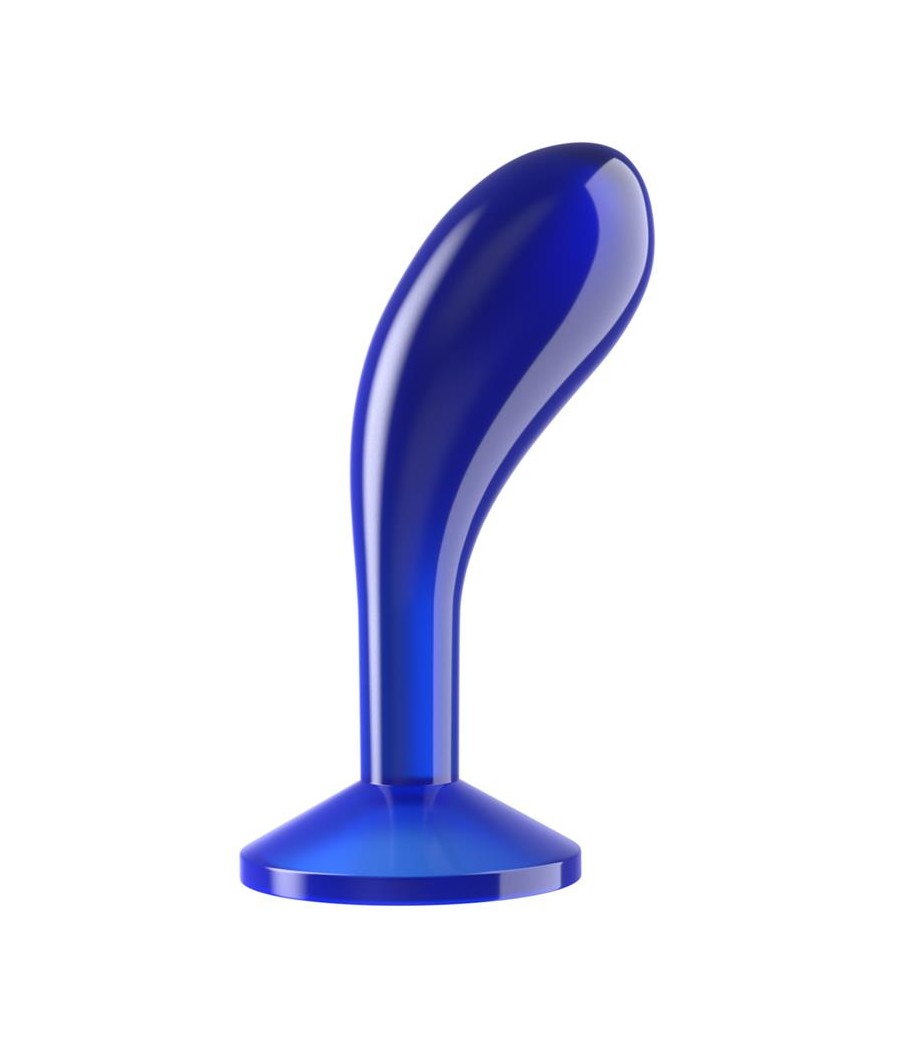 TengoQueProbarlo Plug Anal Flawless Azul Transparente 6 LOVETOY  Plugs Eróticos