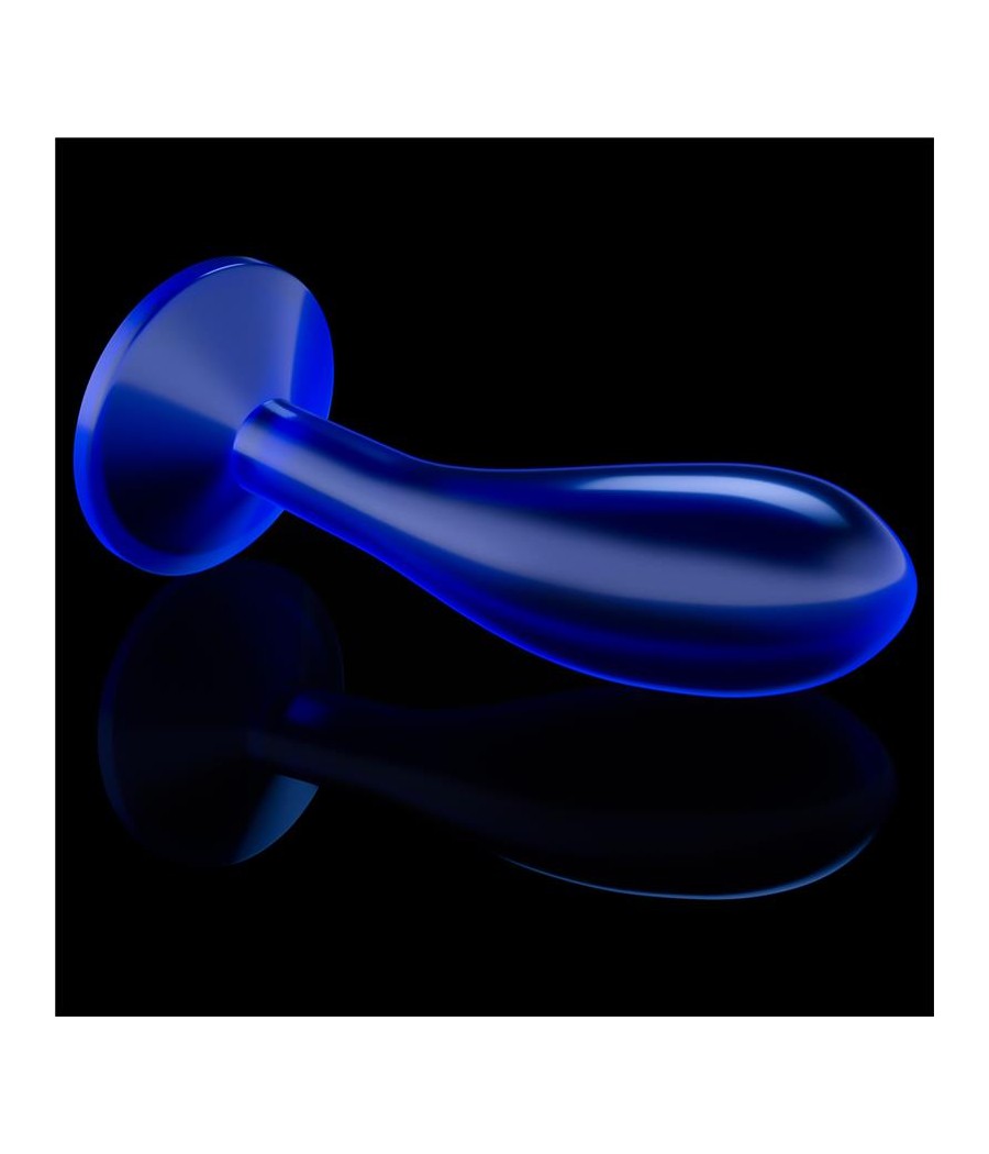 TengoQueProbarlo Plug Anal Flawless Azul Transparente 6 LOVETOY  Plugs Eróticos