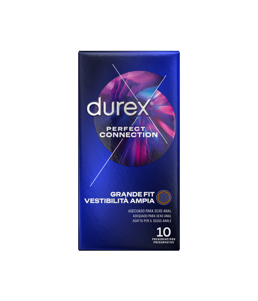 TengoQueProbarlo DUREX - PERFECT CONNECTION EXTRA LUBRICACION SILICONA 10 UNIDADES DUREX CONDOMS  Anticonceptivos y Preservativo