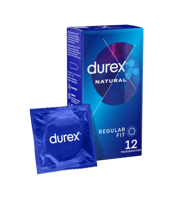 TengoQueProbarlo DUREX - NATURAL PLUS 12 UNIDADES DUREX CONDOMS  Anticonceptivos y Preservativos Naturales