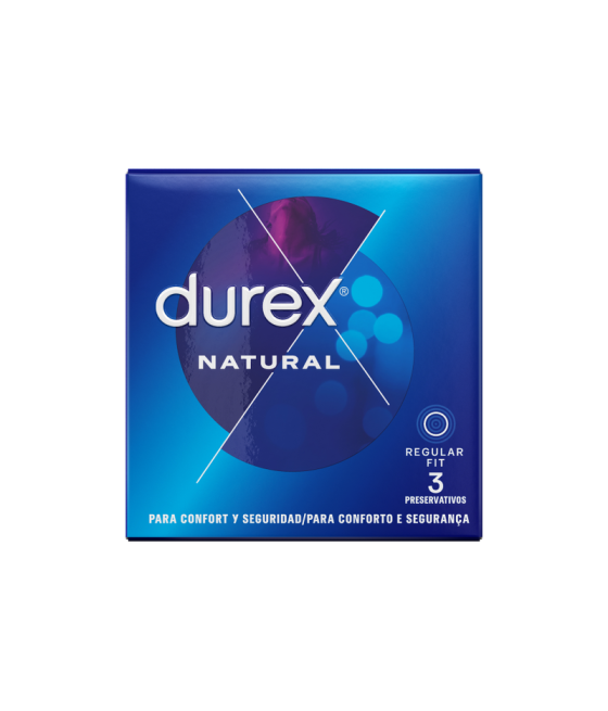 DUREX NATURAL CLASCIC 3 UNIDADES