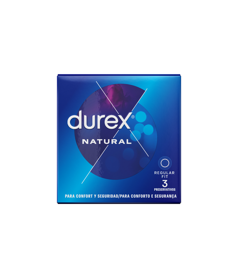 DUREX NATURAL CLASCIC 3 UNIDADES