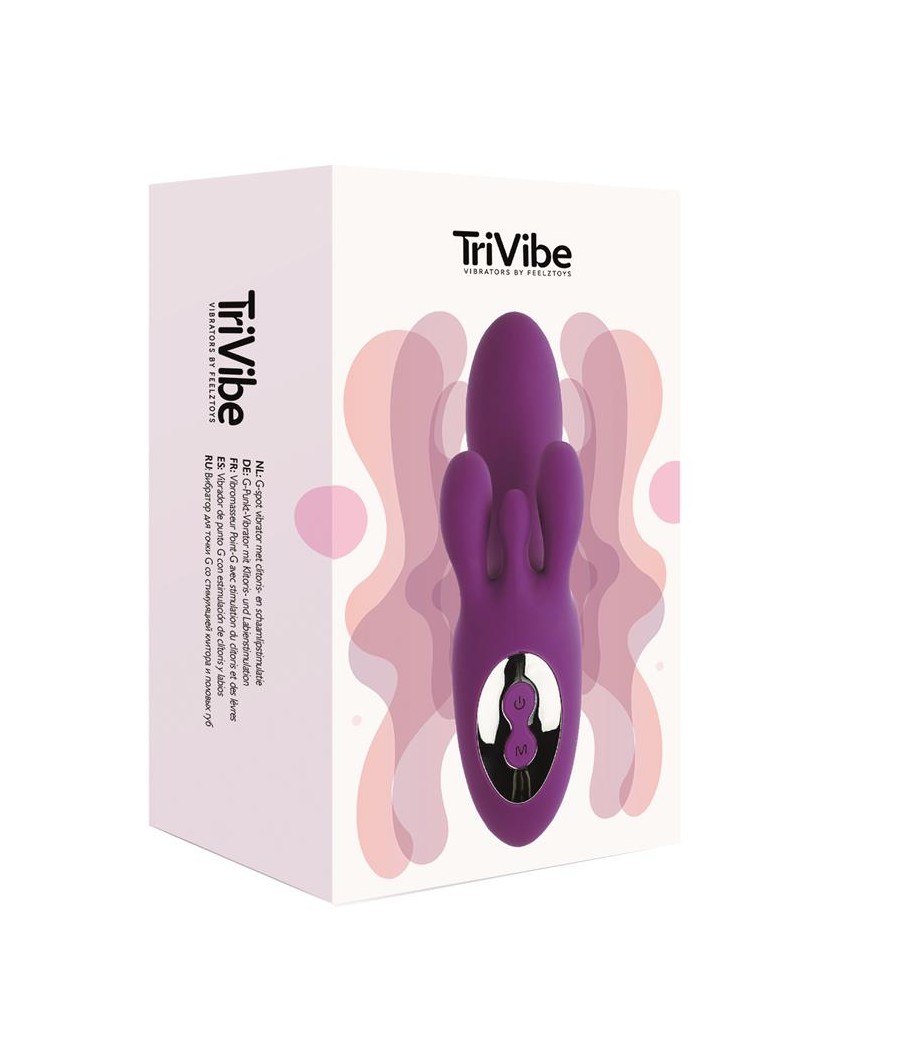 TengoQueProbarlo Trivibe G-Spot Vibrador Triple Estimulaci?n FEELZTOYS  Vibradores para Mujer