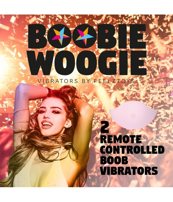 TengoQueProbarlo Boobie Woogie Estimulador con Vibraci?n para Pechos Control Remoto FEELZTOYS  Estimulador de Clítoris y Succion