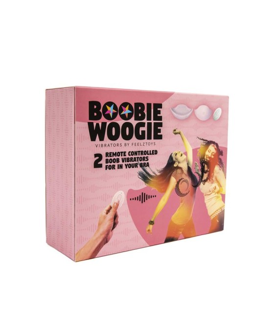 TengoQueProbarlo Boobie Woogie Estimulador con Vibraci?n para Pechos Control Remoto FEELZTOYS  Estimulador de Clítoris y Succion