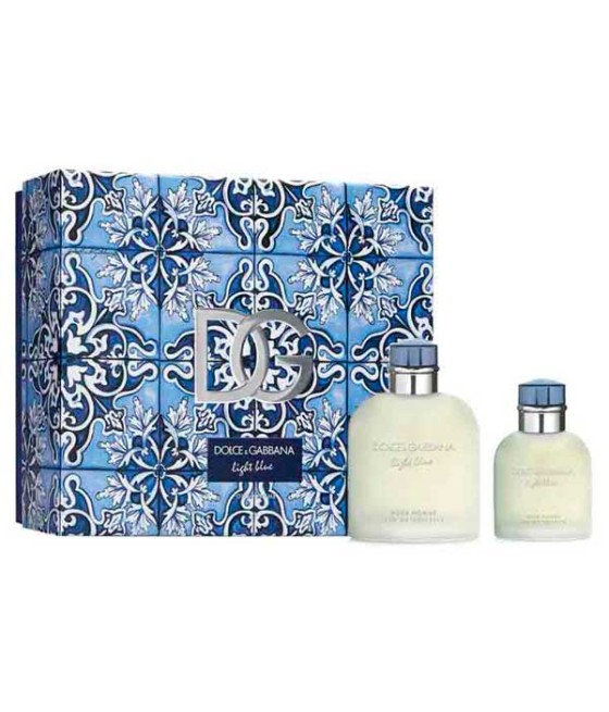 TengoQueProbarlo Estuche Dolce & Gabbana Light Blue Pour Homme Eau de Toilette 125 ml + Regalo DOLCE GABANNA DG  Estuche Perfume