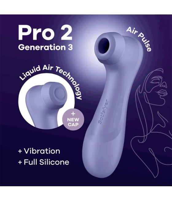 Pro 2 Gen 3 Liquid Air Technology Succi?n y Vibraci?n Lilac
