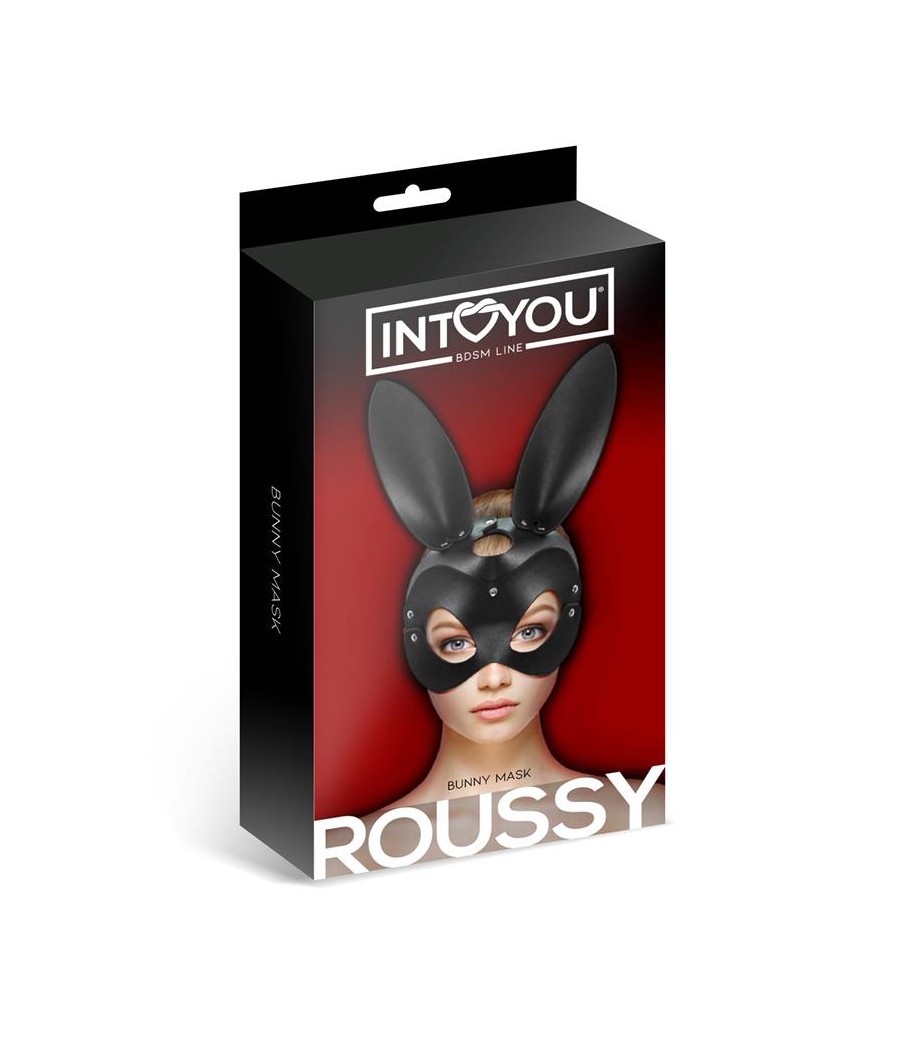 TengoQueProbarlo Roussy M?scara de Conejito Ajustable INTOYOU BDSM LINE  Antifaces y Máscaras