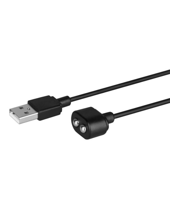 TengoQueProbarlo SATISFYER - CABLE USB CARGADOR NEGRO SATISFYER  Pilas y Cargadores